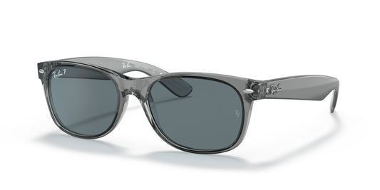 Transparent Grey + Dark Blue Polarized Lens