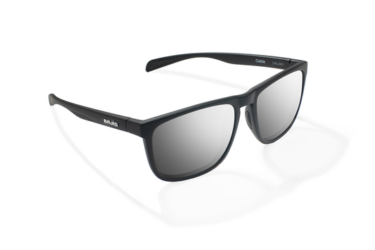 Black Matte + Silver Mirror Lens